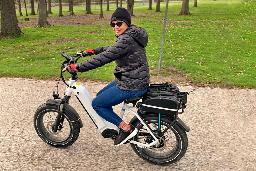 One of Magicycle Riders on the Ocelot Pro