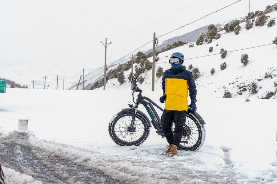Winter Bike Riding: Tips about Riding Electric Bikes in Winter ebikes for sale near me