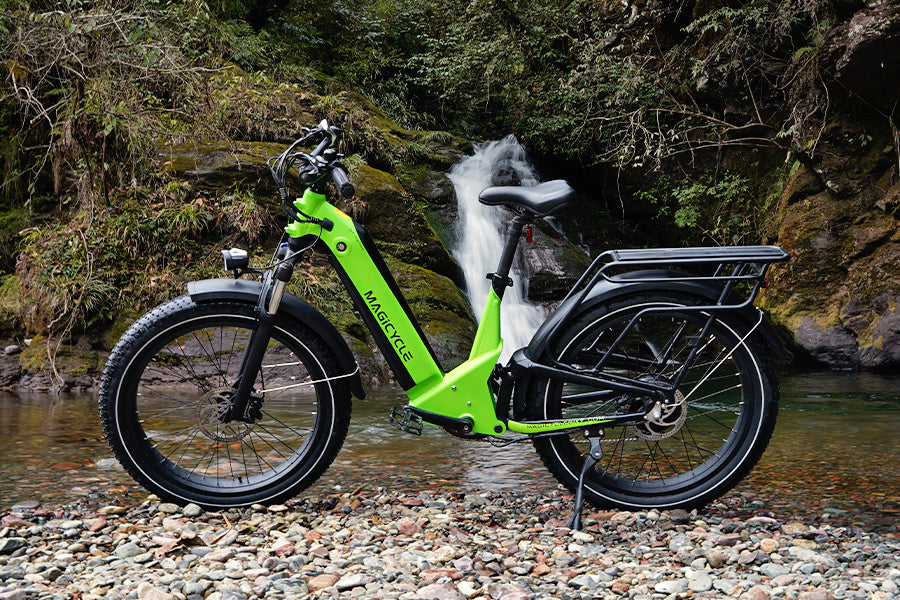 magicycle commuter step over lightweight electric bike