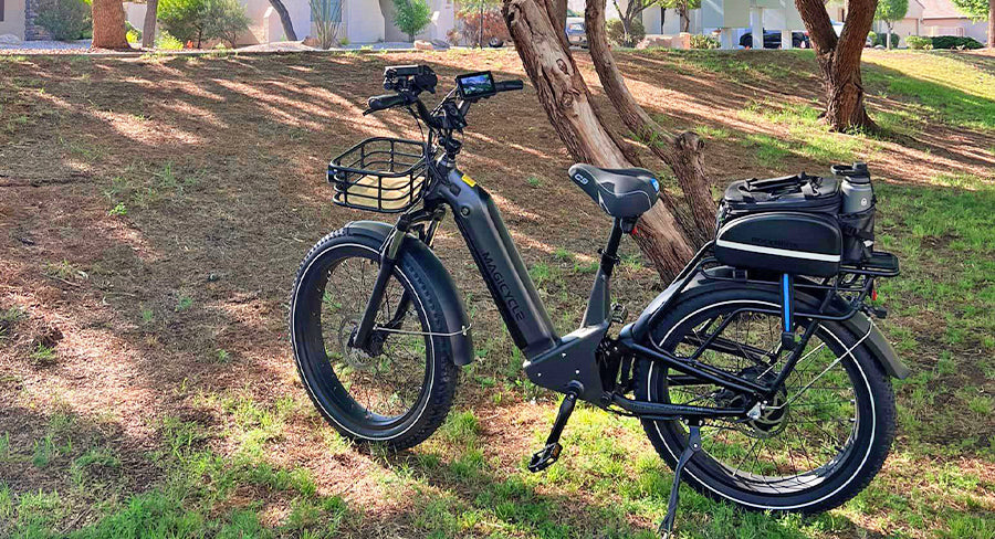 elecrtic bike with tire armor