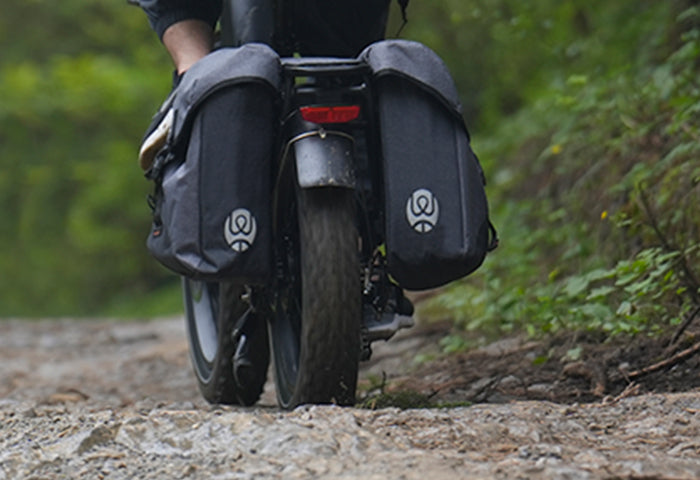 35l panniers rack bag install