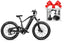 Black Magicycle Deer SUV ebike with accessories for rugged off-road adventures.