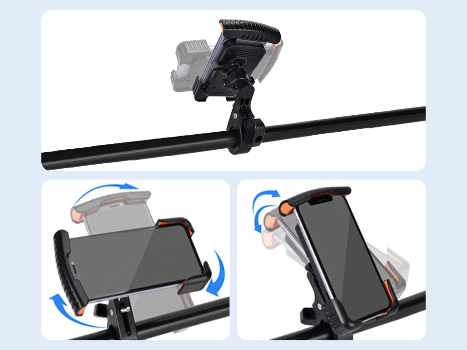 Lock Rotatable Bike Phone Holder
