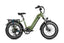 Green Magicycle Ocelot Pro 2.0 fat tire electric bike with rear rack and wide tires