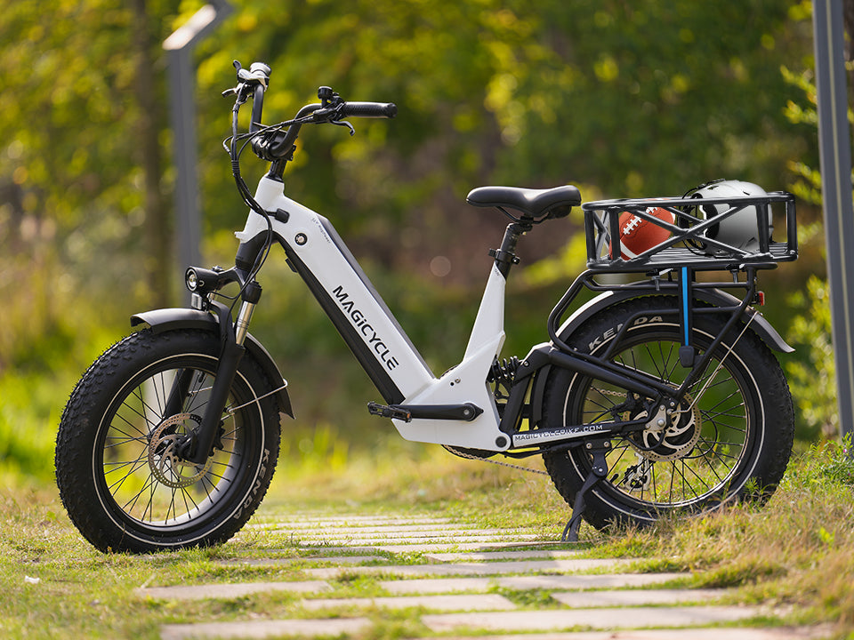 rear rack basket off road electric bikes