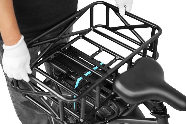 rear rack basket off road electric bikes