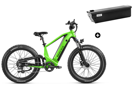 Bundle Sale - Magicycle Deer Step-over E-Bike With An Extra 20Ah Battery