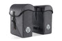 Gray 35L ebike panniers rack bag with quick-release fastening
