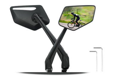 HD Extra Large Wide-view 360° Adjustable Bike Mirrors