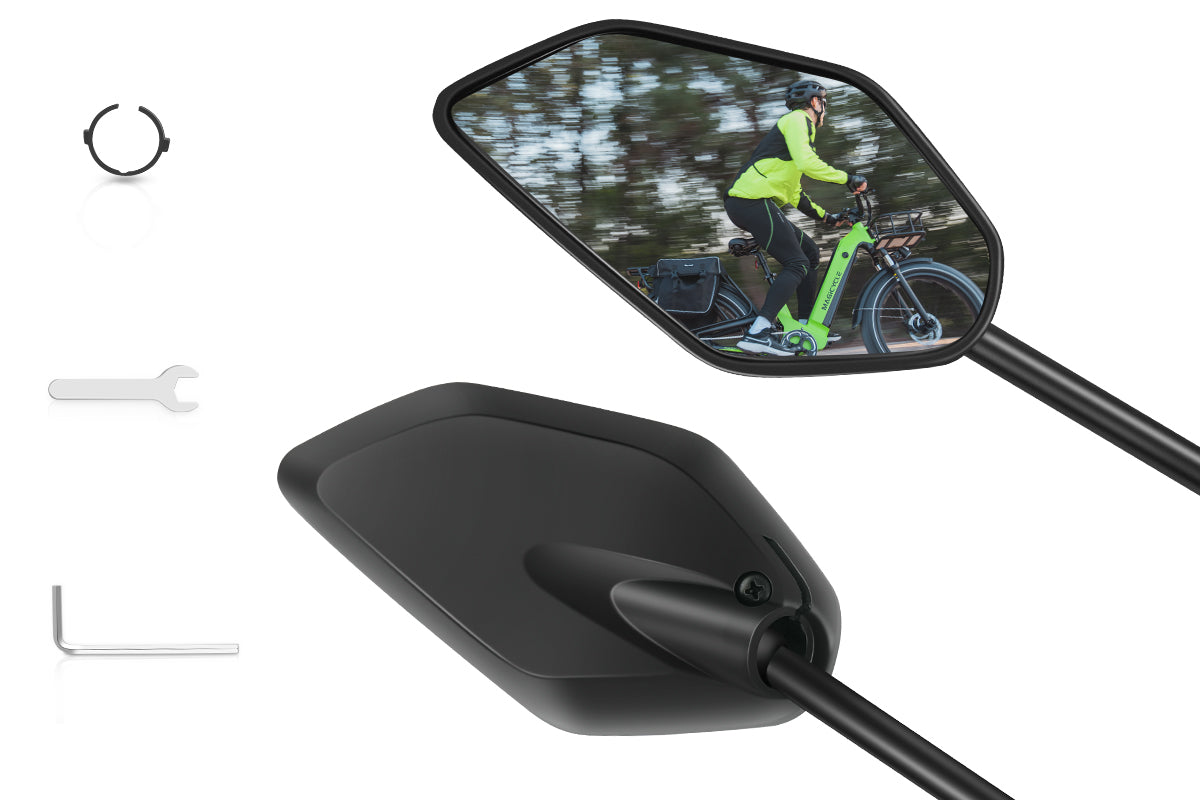 rotatable bike mirror