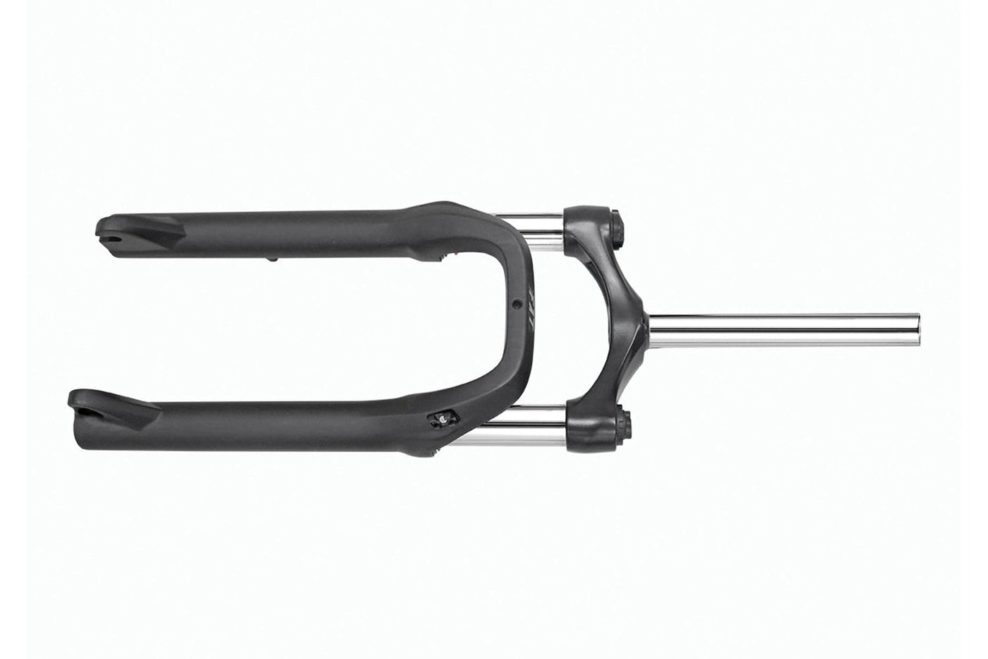 Alloy front fork for Magicycle e-bikes with preload adjustment and lockout.