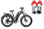 Magicycle Cruiser Pro electric bike with fat tires and accessory gift box.