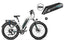 Magicycle Cruiser Pro electric bike with 20A battery and robust fat tires for all-terrain.