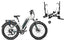 Magicycle Cruiser Pro electric bike with fat tires and bike rack attachment