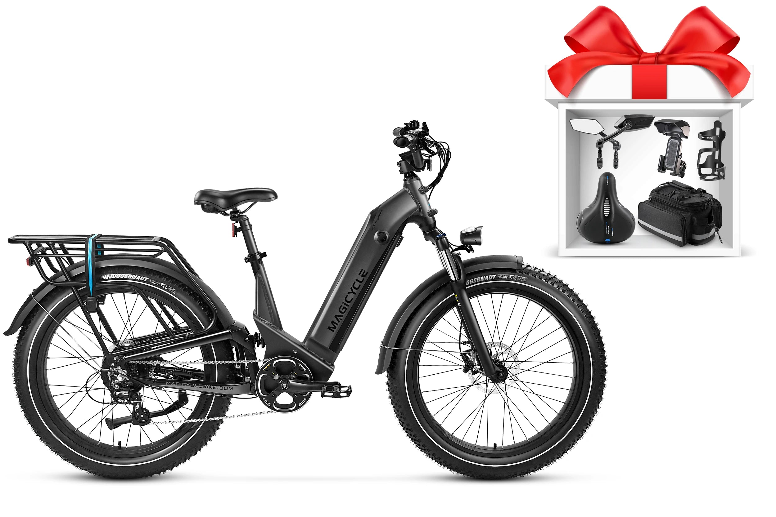 Magicycle Deer Full Suspension Ebike SUV Touring Version Stepthru
