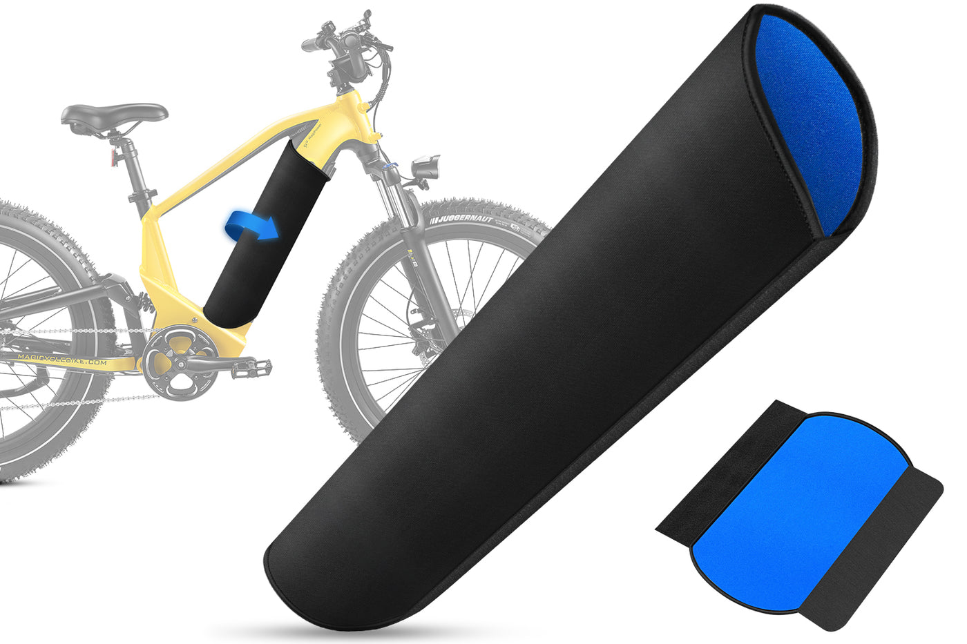 E-Bike Battery Protective Cover for Cold Resistant, Dustproof, Waterproof, Increase Running Time and Lifetime
