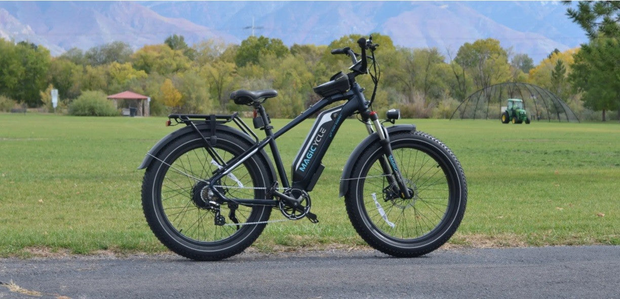 electrekco review magicycles 52v cruiser is a fully loaded fat tire power house