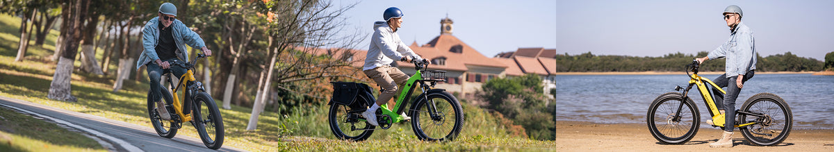 View of electric bike safety - Magicycle Bike