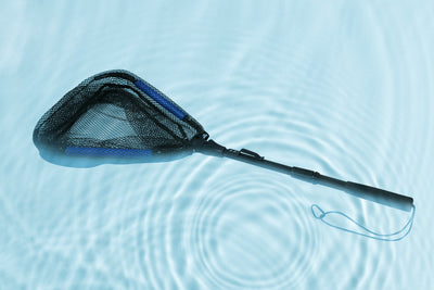 Foldable Fishing Net Fish Landing Net with Telescoping Pole Handle