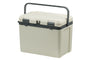 Insulated hard cooler with durable handle for outdoor adventures