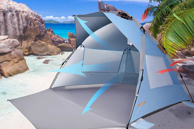 Hydraulic Quick-up Beach Tent