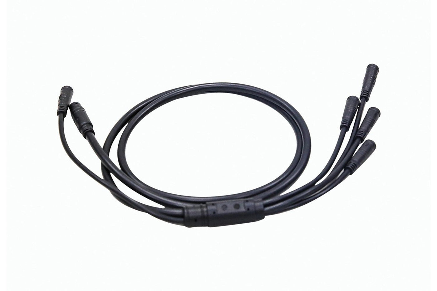 Magicycle integration cable with multiple connectors for e-bike power supply