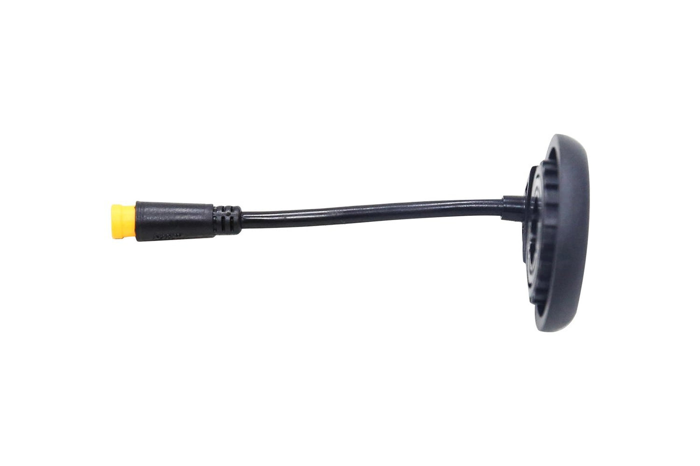 Magicycle electric bike speed sensor with cable connector for energy-saving adjustments
