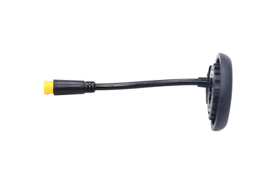 Magicycle electric bike speed sensor with cable connector for energy-saving adjustments