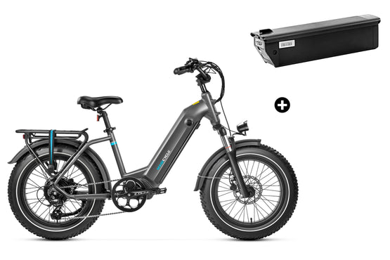 Magicycle Ocelot Pro E-Bike with extra 20Ah battery for enhanced range