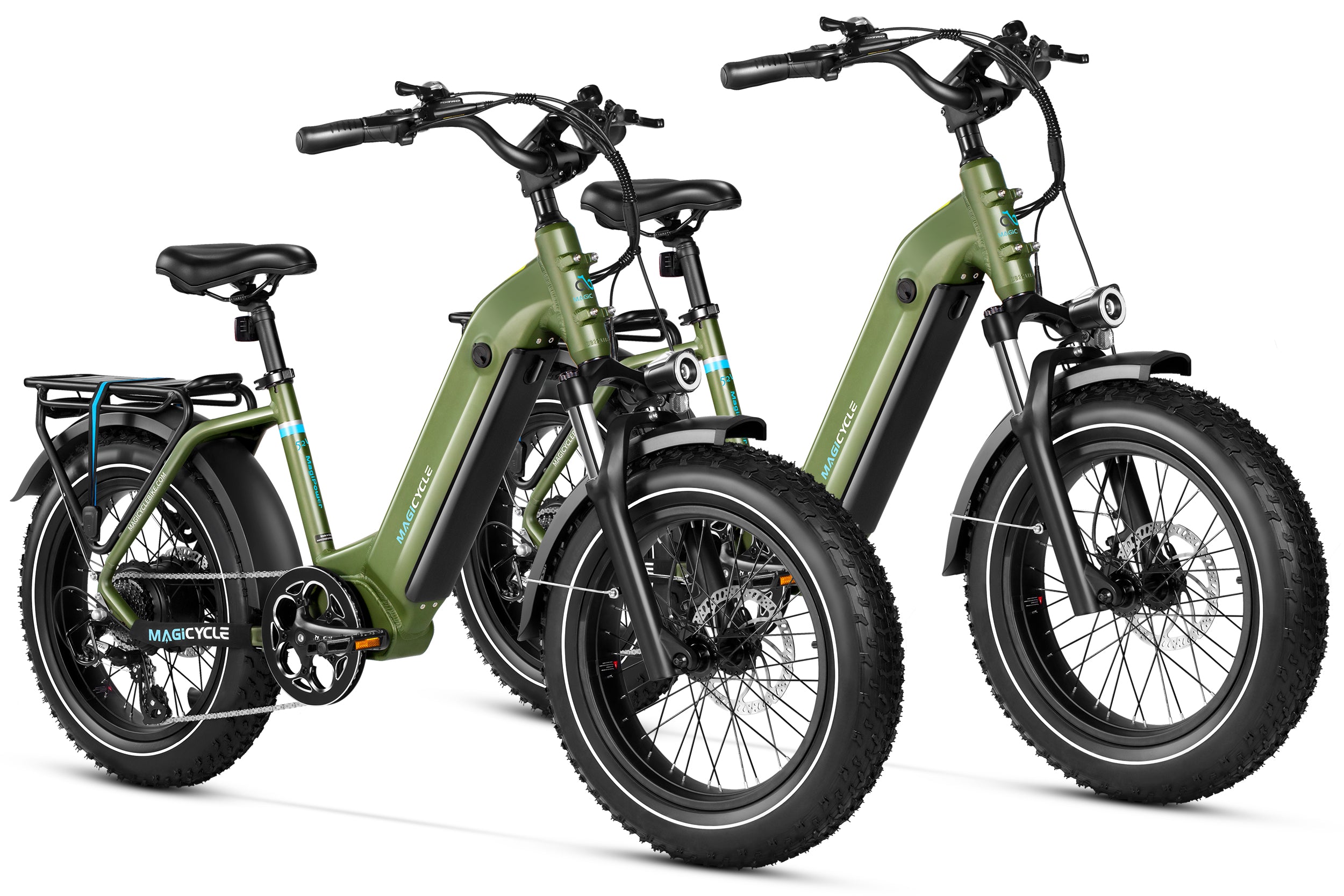 Ocelot Pro Long Range Step-Thru Fat Tire Electric Bike - Pearl White ...