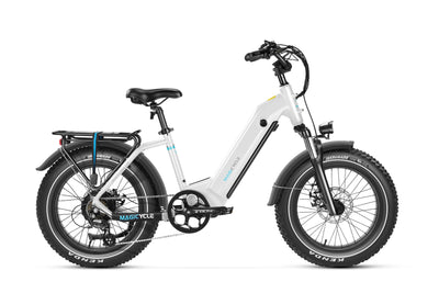 electric bikes ocelot white for sales