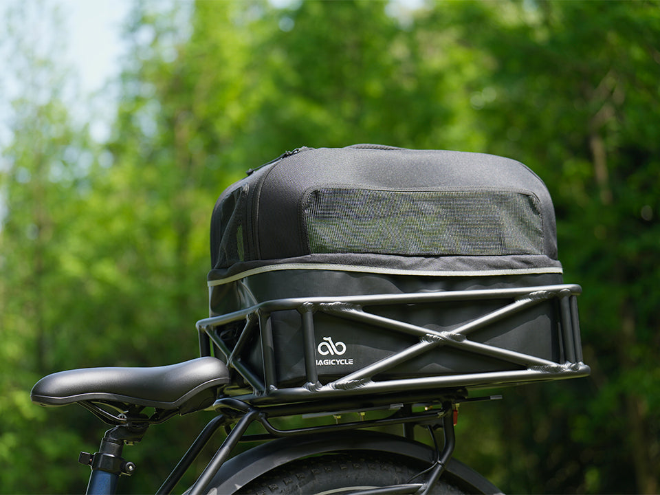 Magicycle Ebike Large Rear Rack Basket Perfect Cargo Basket for Electr ...