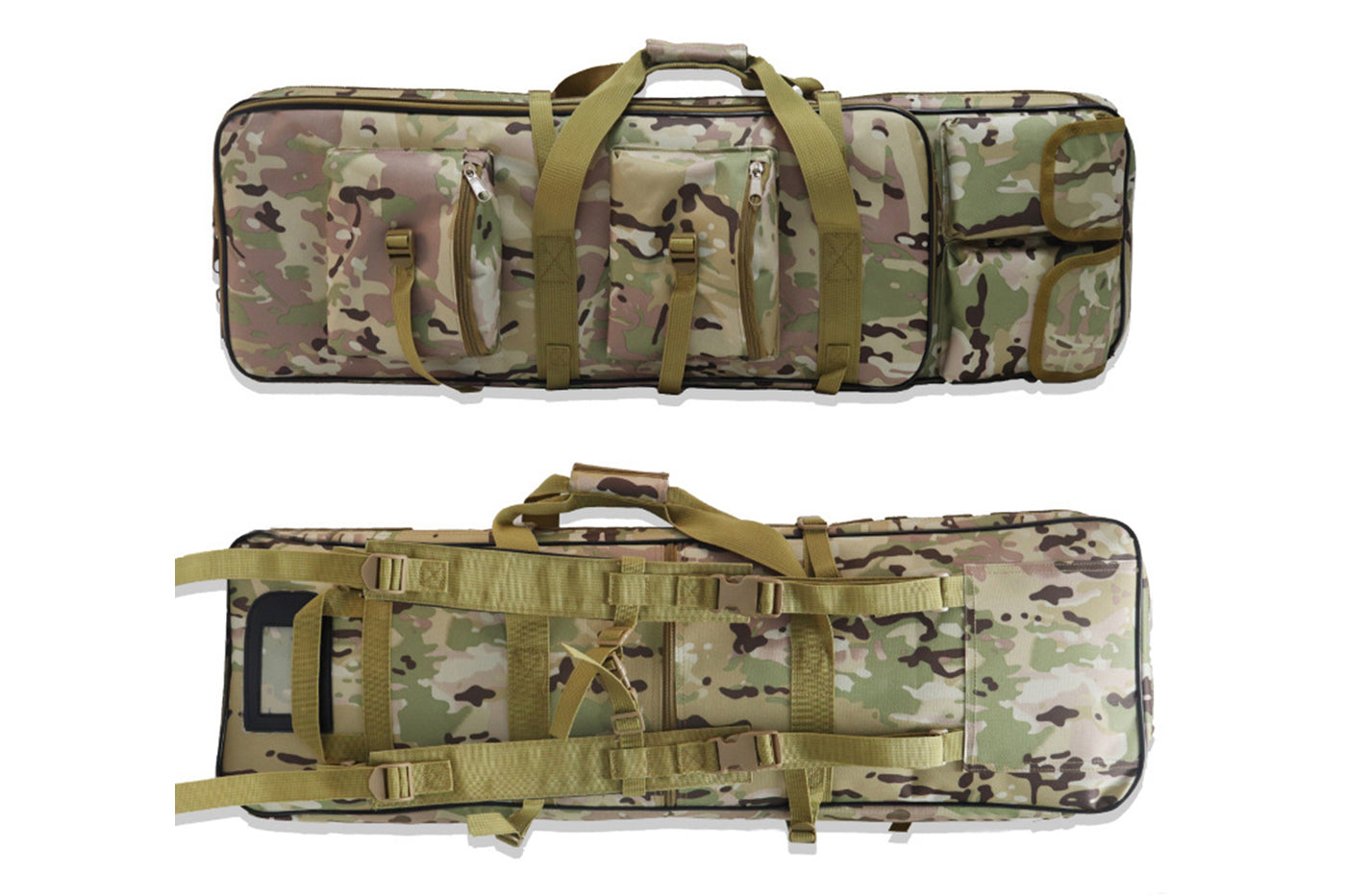 Tactical Long Rifle Case Portable for Firearm Storage, Transportation and Outdoor Hunting