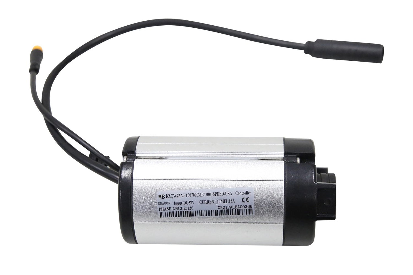 Durable Magicycle ebike controller with aluminum case and wiring for seamless operation.