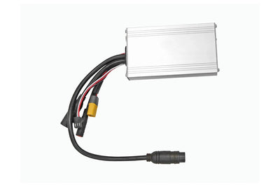 Magicycle ebike controller with aluminum casing and wired connections