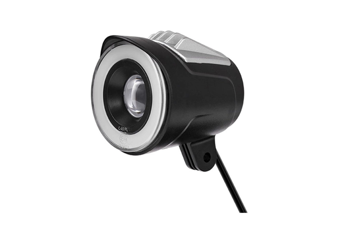 Magicycle ebike front light with 80 lumens output, ideal for cycling at night