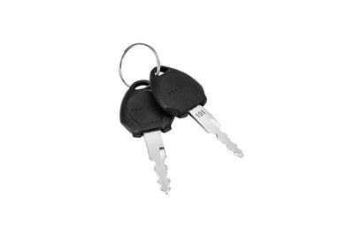 Black e-bike keys numbered 101 for Magicycle electric bike models