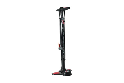 High-pressure floor air pump with sturdy design and accurate gauge for quick inflation.
