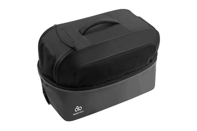 Magicycle pet carrier travel bag for bikes with ventilation and carrying handle